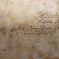 George Hermann Richertz Inscription